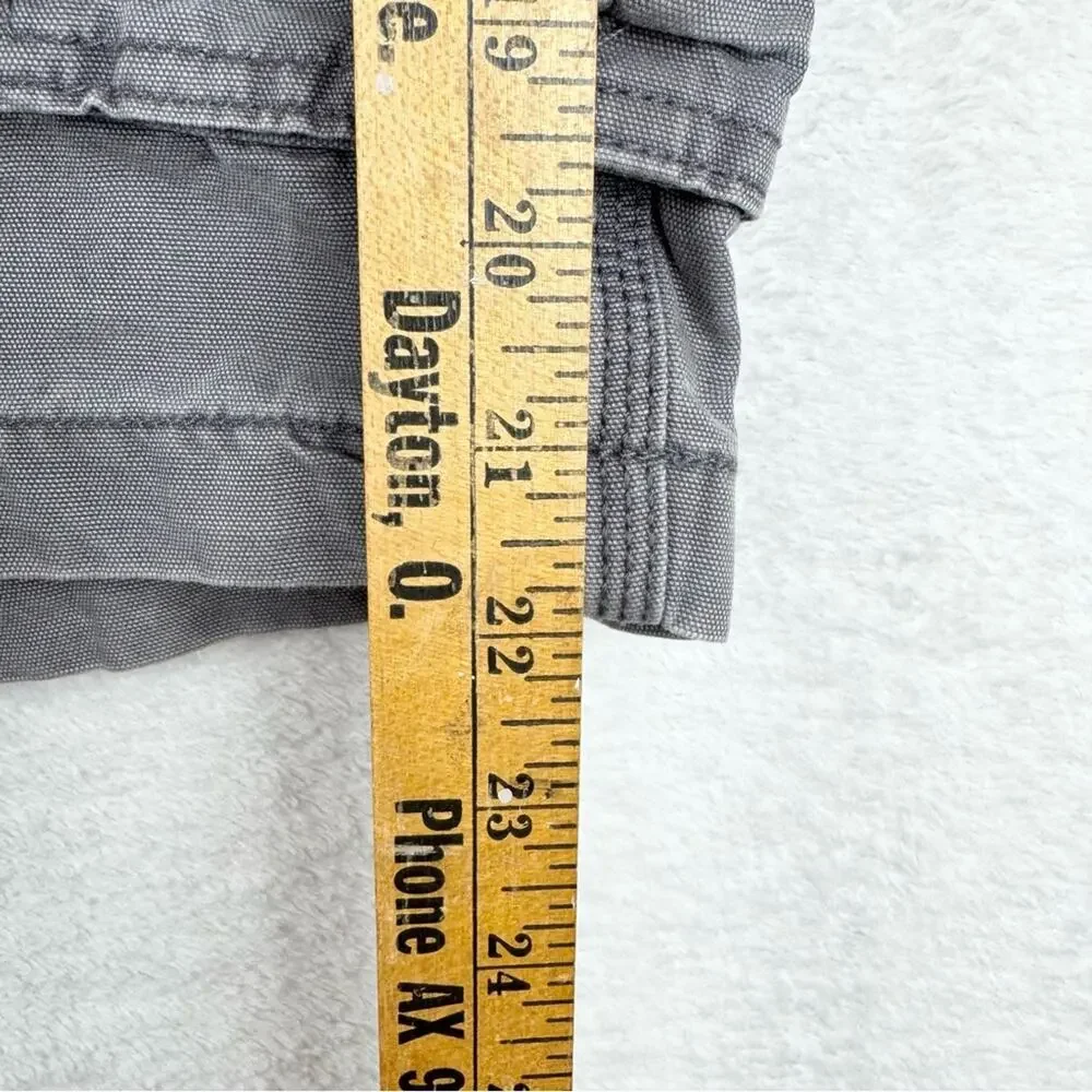 Carhartt Men's Rugged Flex Relaxed Fit Canvas Cargo‎ Work Short Grey Size 42